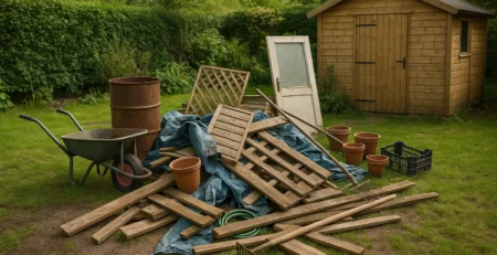 Garten Ordnen Vor Start