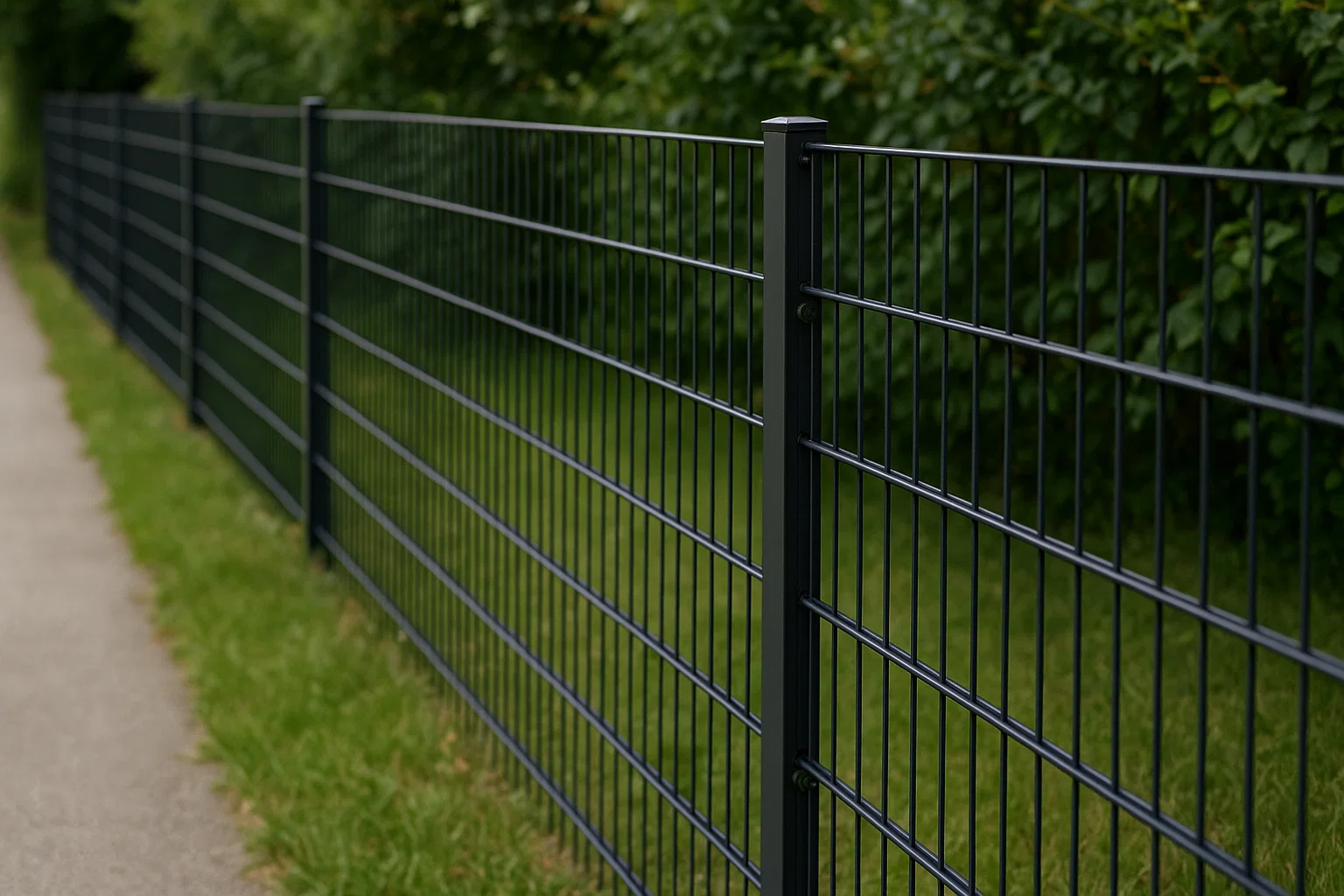Fünf gute Gründe für einen Doppelstabmattenzaun – Ratgeber von Löwe