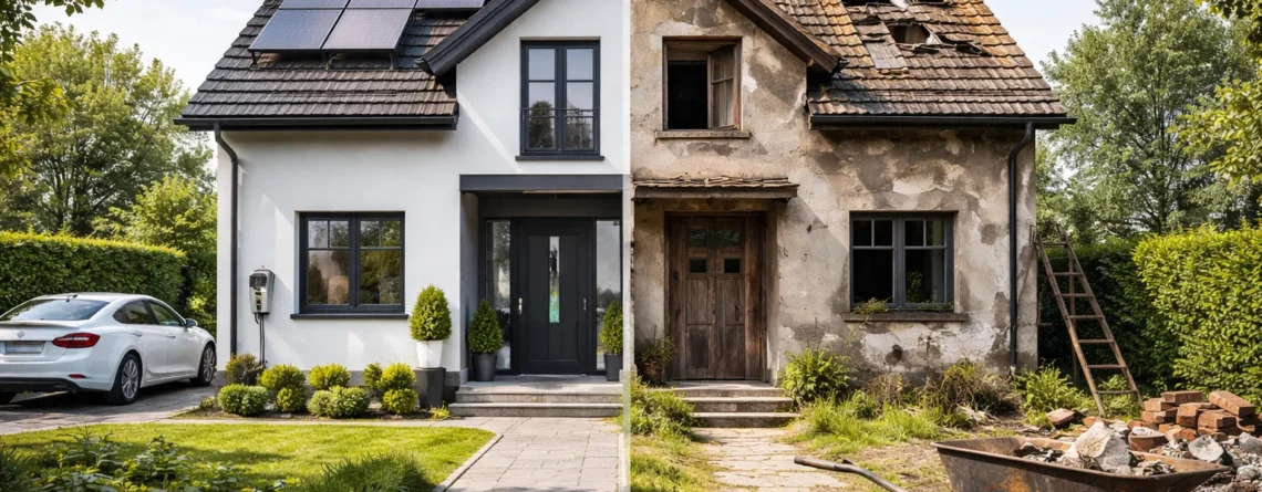 Gebäudezustand und Verkauf