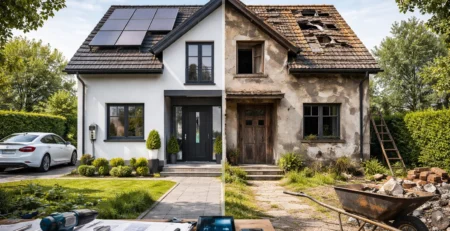 Gebäudezustand und Verkauf