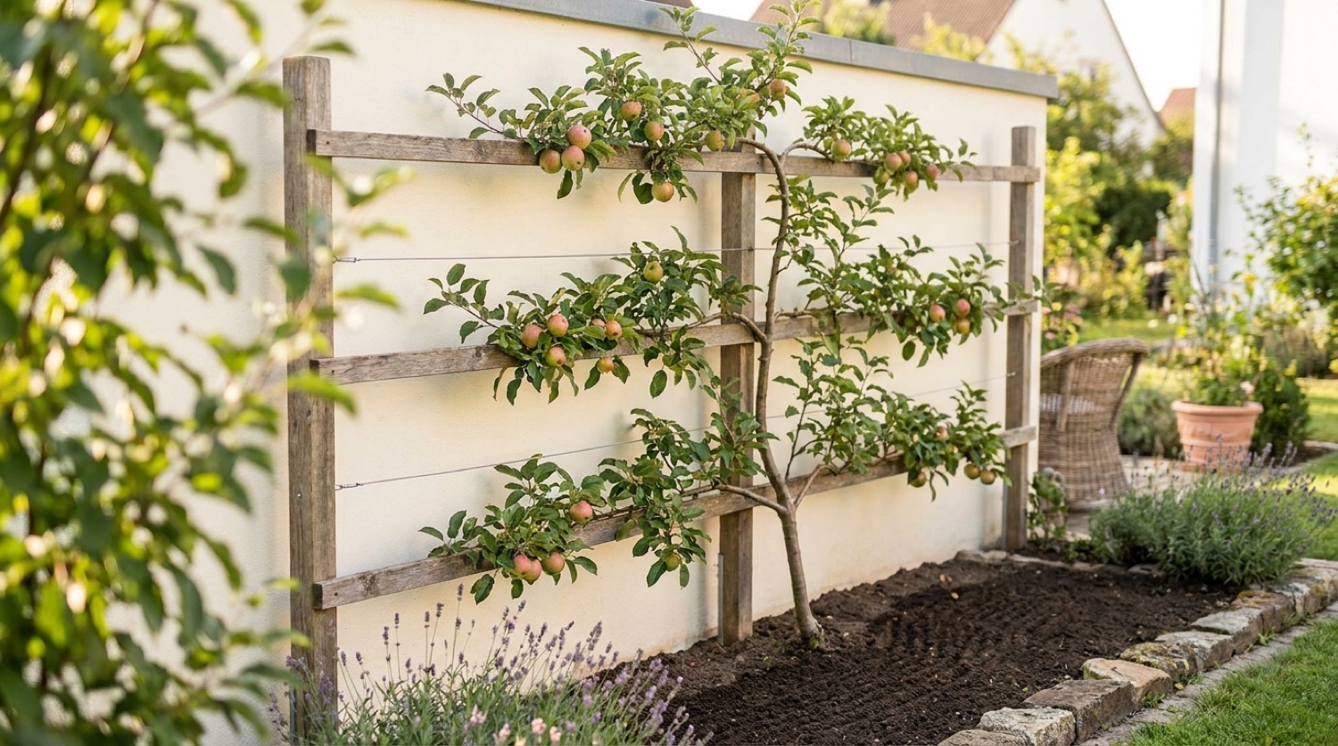 Spalier für Obstbaum bauen: Rankgerüst, Pergola & tragende Konstruktionen – Ratgeber von Löwe