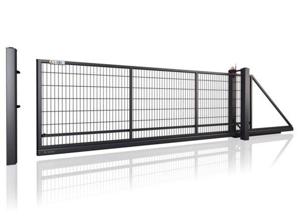 Schiebetor Doppelstabmatte AW.VEGA.2DS, Produktansicht