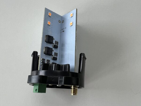 Original Wiśniowski LED Warnleuchte 24V mit integrierter Antenne, Produktansicht