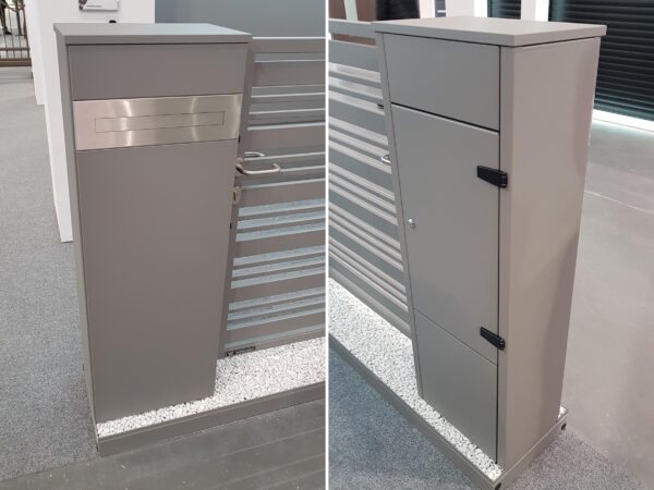 Multibox 2 Wohneinheiten, Produktansicht